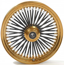 Sada 16" Gold kola Fat spokes